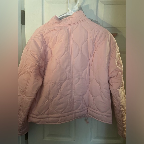 Merokeety Coat Pink Cropped Small NWT - Picture 2 of 5